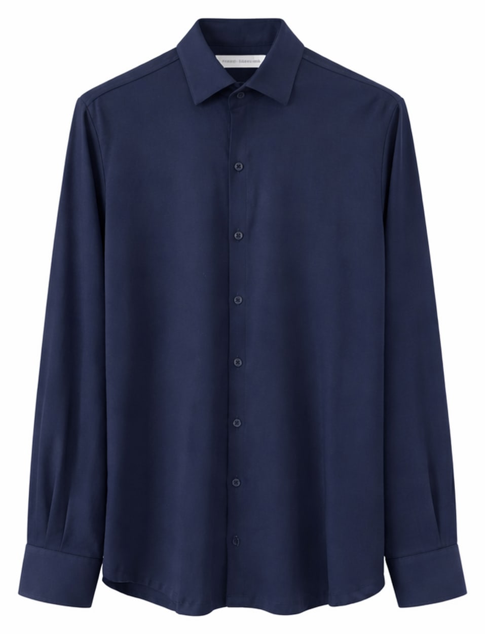 Camisa de Malha Azul Marinho
